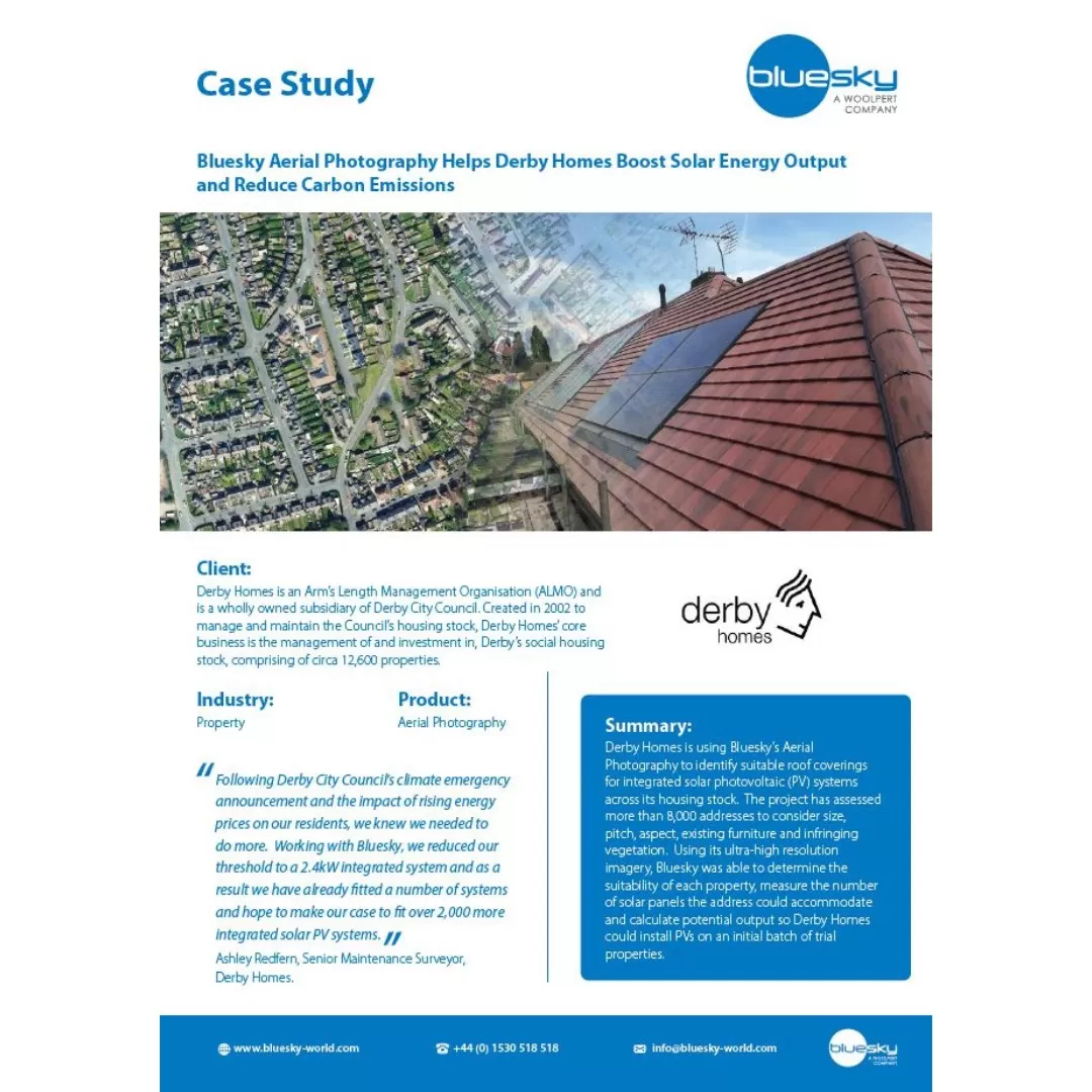 Thumbnail of the Derby Homes case study